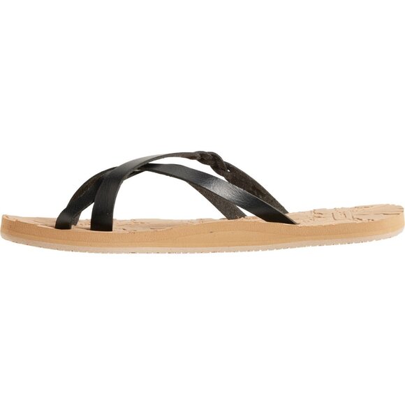 NEW Billabong June Flip Flops For Women in black 253 - Picture 4 of 5